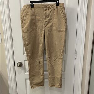 Banana Republic Women's Tan Cropped Pants